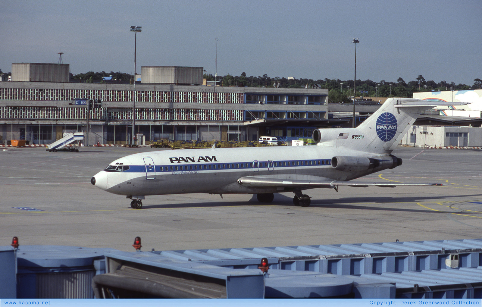 Photo of N356PA - Pan Am Clipper Belle of the Sky / Berliner Baer - Frankfurt International Airport - Jun 13, 1983