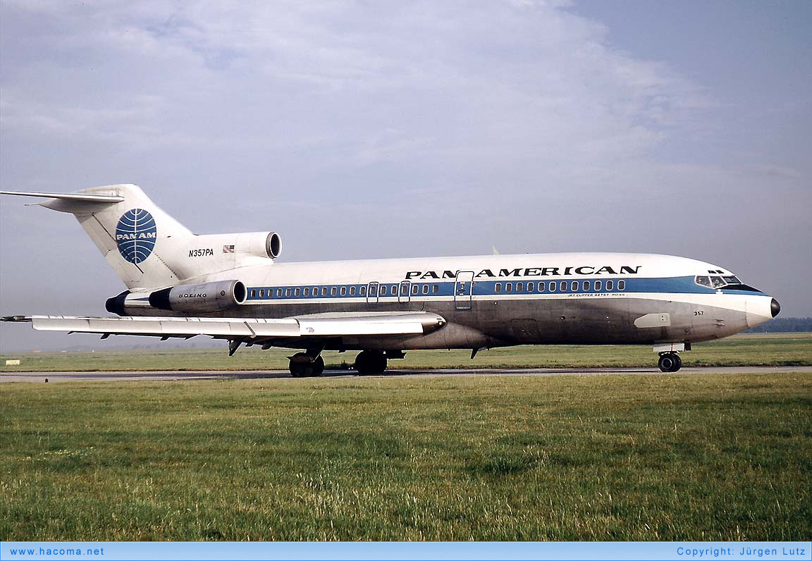 Foto von N357PA - Pan Am Clipper Betsy Ross / Hannover / Ponce de Leon / Langer Lulatsch / Berolina / Yankee - Flughafen Hannover-Langenhagen - 1970