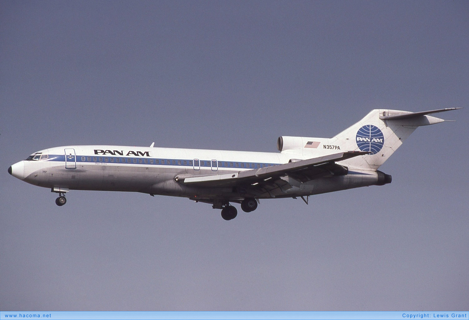 Photo of N357PA - Pan Am Clipper Betsy Ross / Hannover / Ponce de Leon / Langer Lulatsch / Berolina / Yankee - London Heathrow Airport - Sep 5, 1981