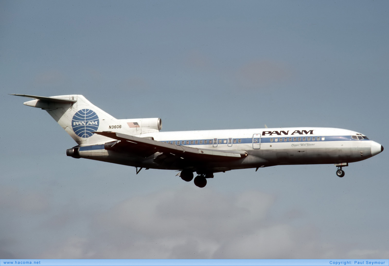 Photo of N3606 - Pan Am Clipper Wild Hunter - Miami International Airport - Nov 20, 1983