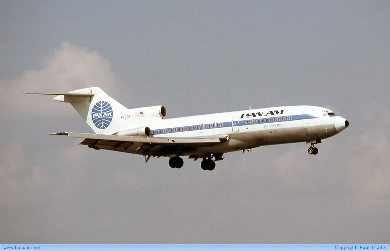 Foto von N3606 - Pan Am Clipper Wild Hunter - Miami International Airport - 11.10.1981