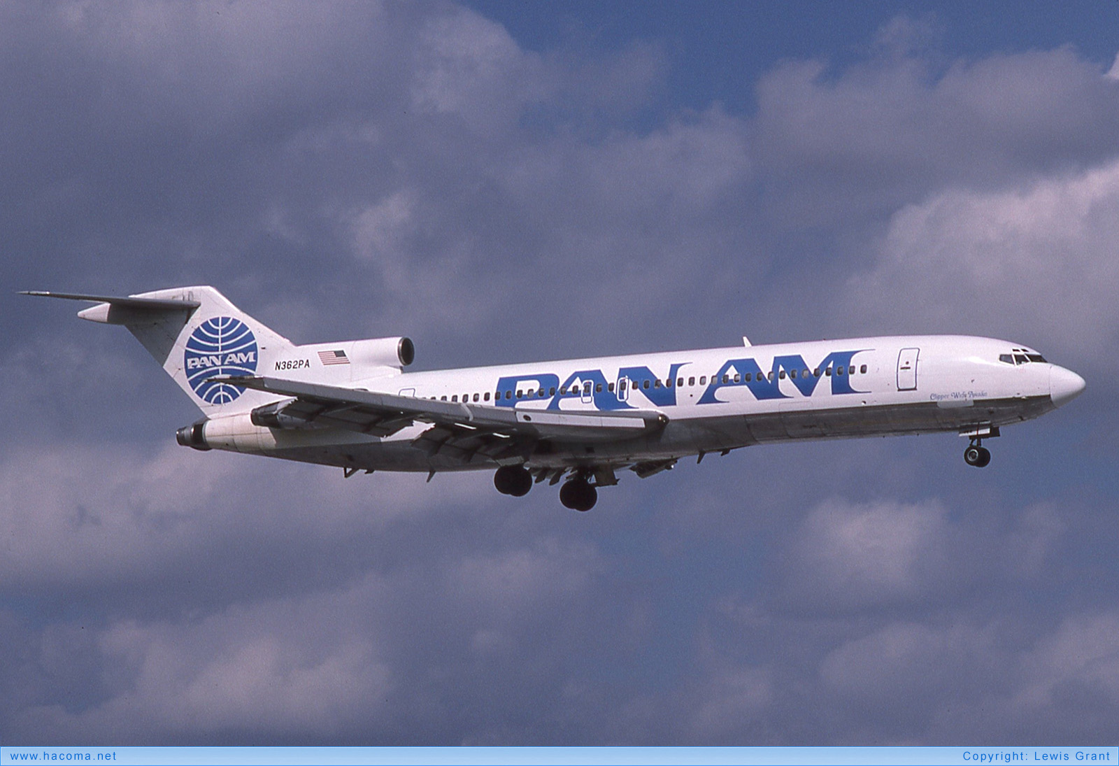 Foto von N362PA - Pan Am Clipper Frankfurt / Wide Awake - Miami International Airport - 22.11.1987