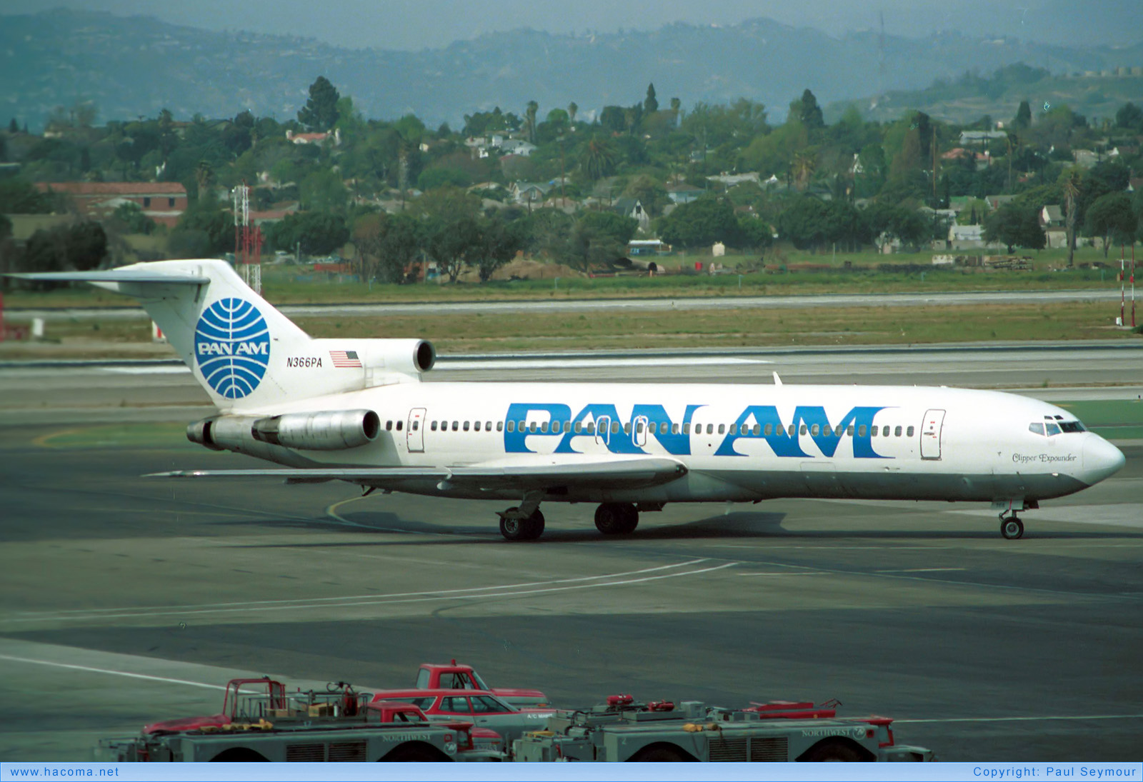 Foto von N366PA - Pan Am Clipper Expounder - Los Angeles International Airport - 25.04.1991