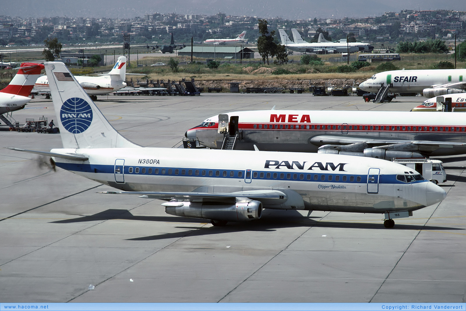 Foto von N380PA - Pan Am Clipper Neukoelln - Flughafen Athen-Ellinikon - 06.1985