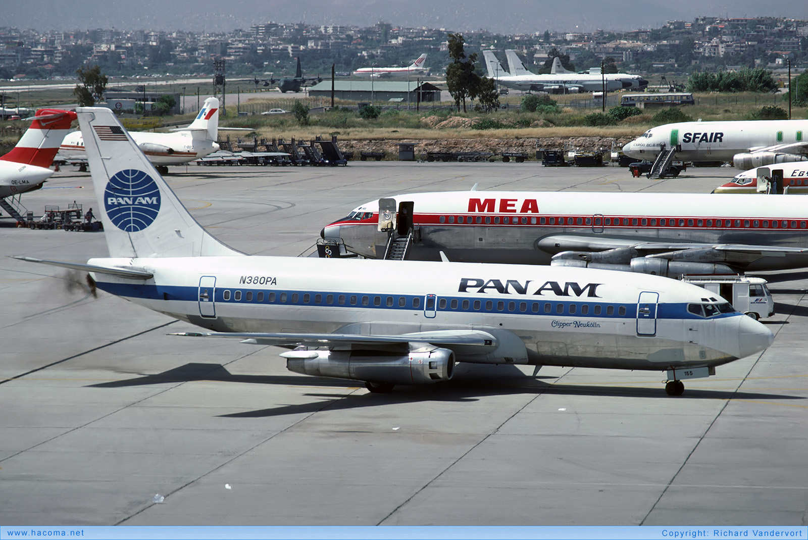 Photo of N380PA - Pan Am Clipper Neukoelln - Ellinikon International Airport - Jun 1985