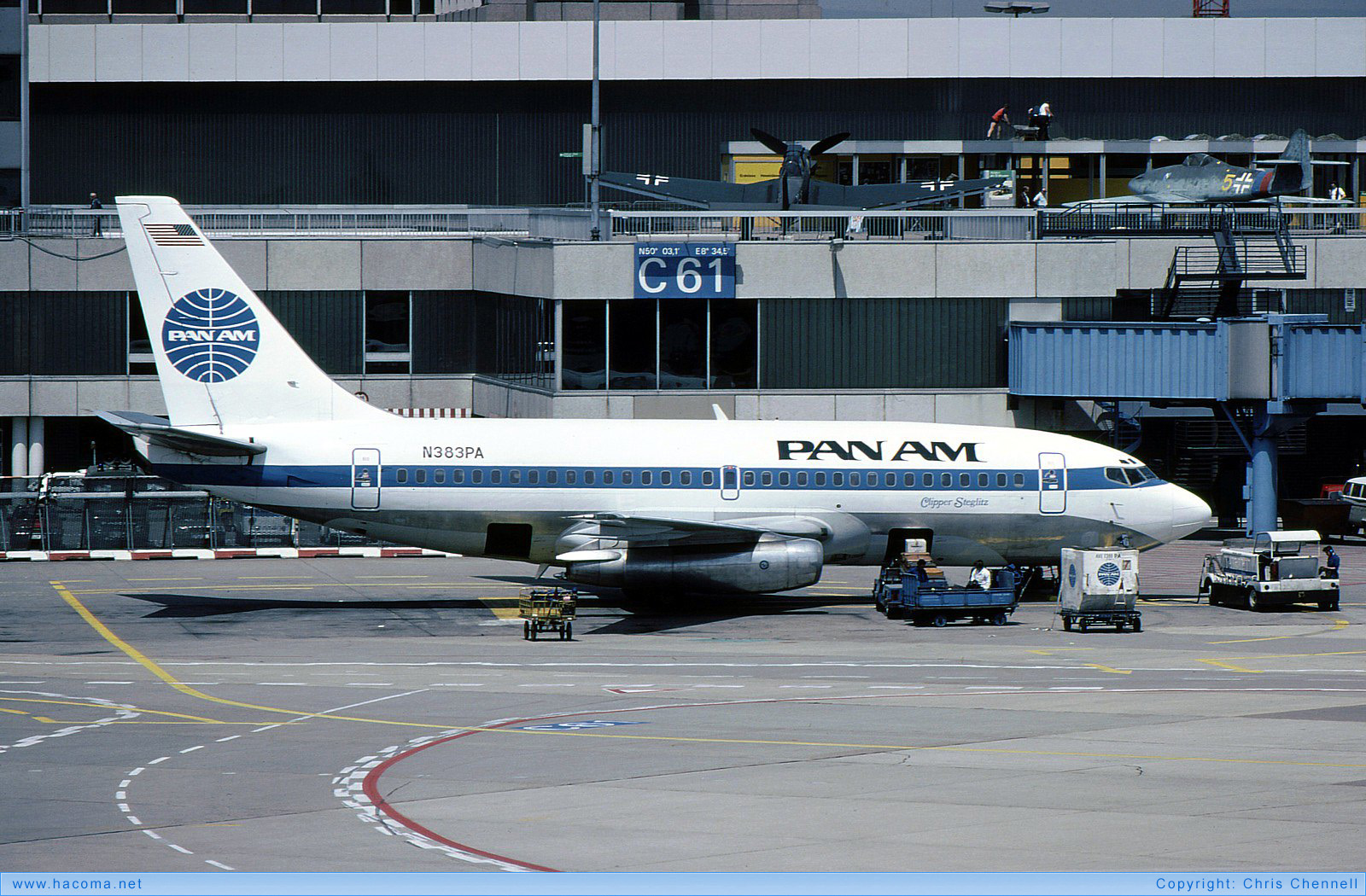 Foto von N383PA - Pan Am Clipper Steglitz - Flughafen Frankfurt am Main - 07.06.1983