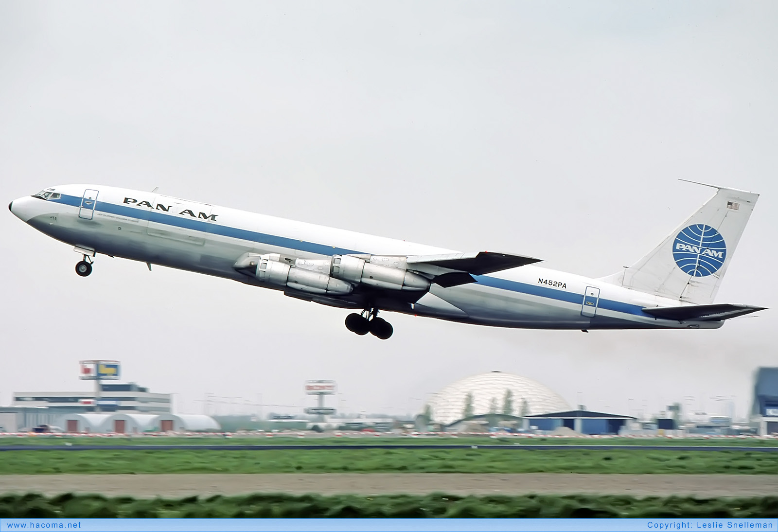 Foto von N452PA - Pan Am Clipper Golden Fleece - Flughafen Schiphol - 30.04.1977