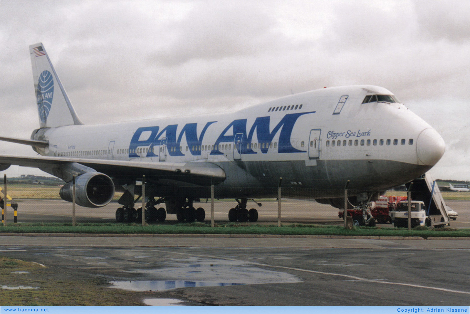 Photo of N4710U - Pan Am Clipper Sea Lark - Shannon International Airport - 1994
