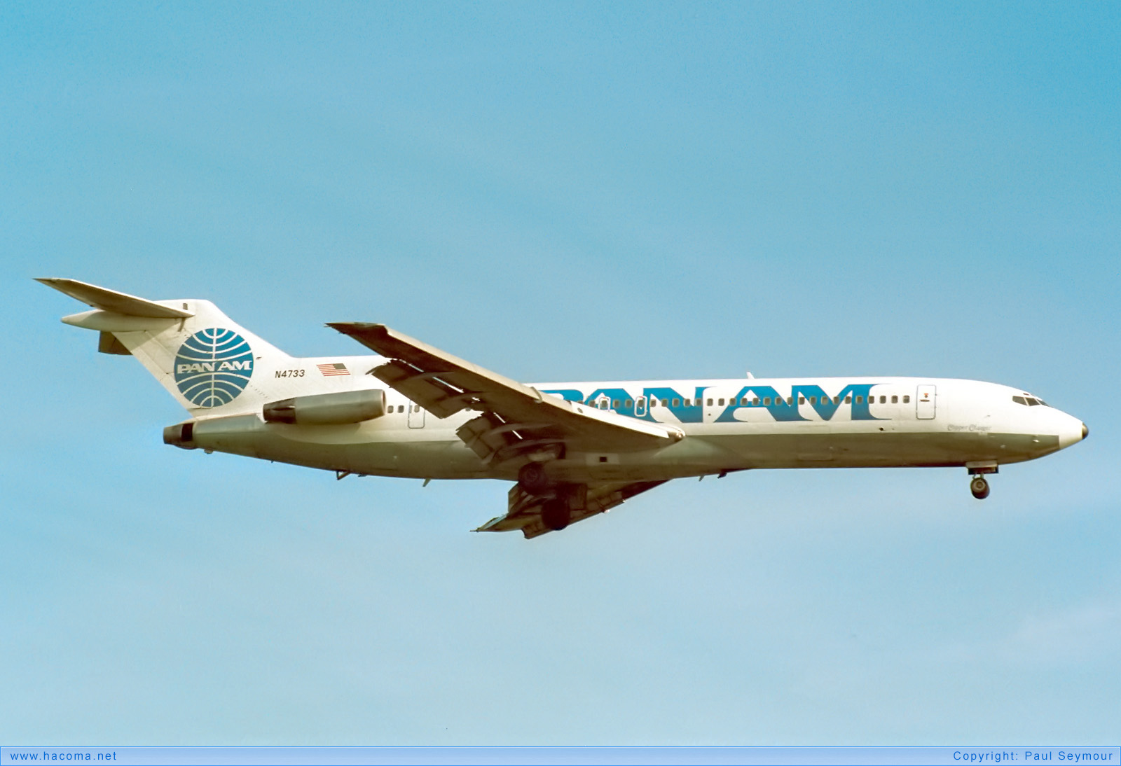 Foto von N4733 - Pan Am Clipper Charger - London Heathrow Airport - 06.05.1989