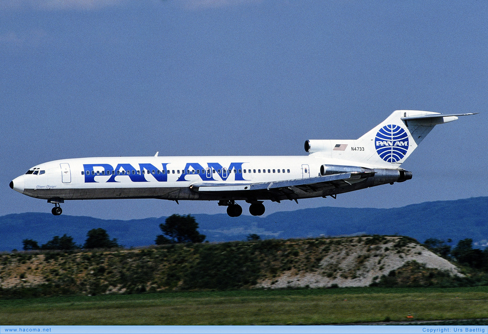 Foto von N4733 - Pan Am Clipper Charger - Flughafen Basel - 1990