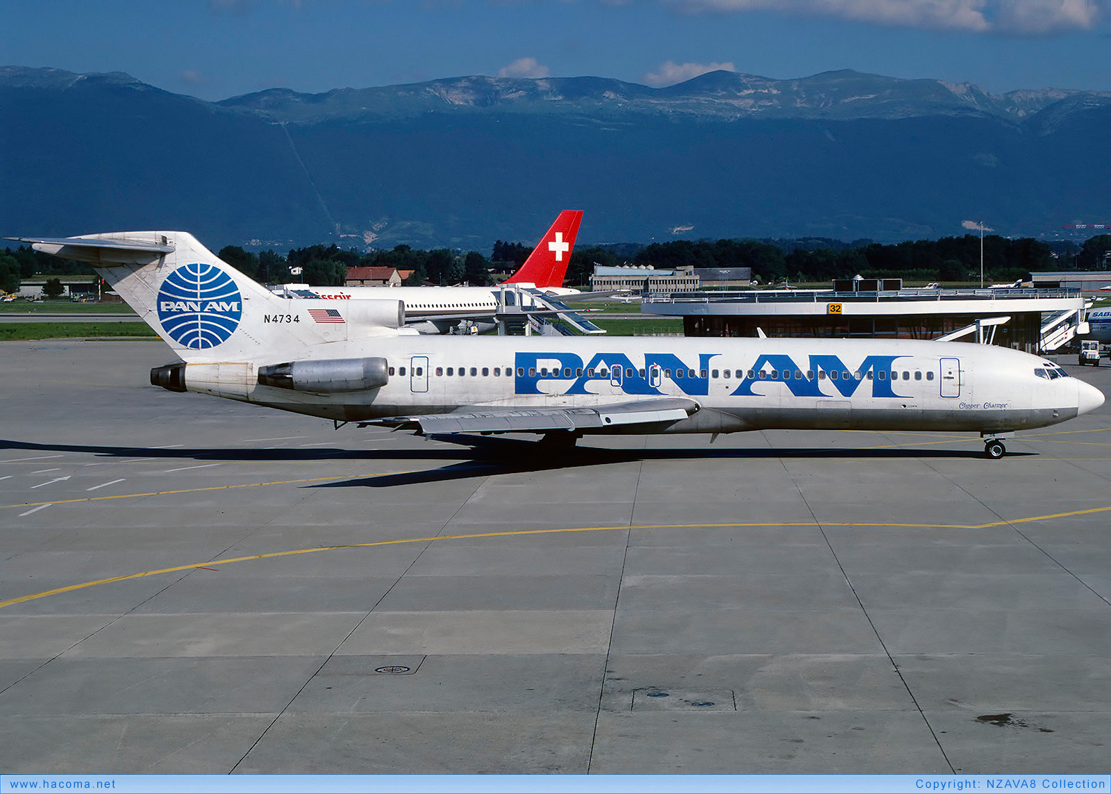 Foto von N4734 - Pan Am Clipper Charmer - Flughafen Genf - 08.1986