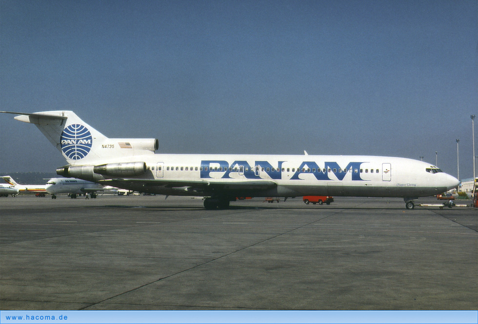Photo of N4735 - Pan Am Clipper Daring - Airport Palma de Mallorca - 1989