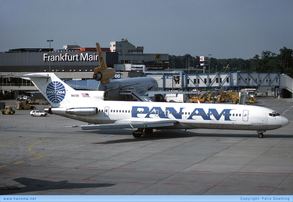 Photo of N4735 - Pan Am Clipper Daring - Frankfurt International Airport - Aug 5, 1988