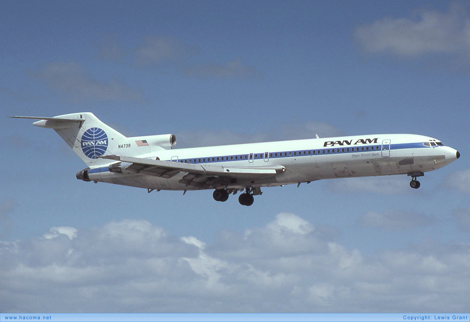 Photo of N4739 - Pan Am Clipper Electric Spark - Miami International Airport - Apr 2, 1982