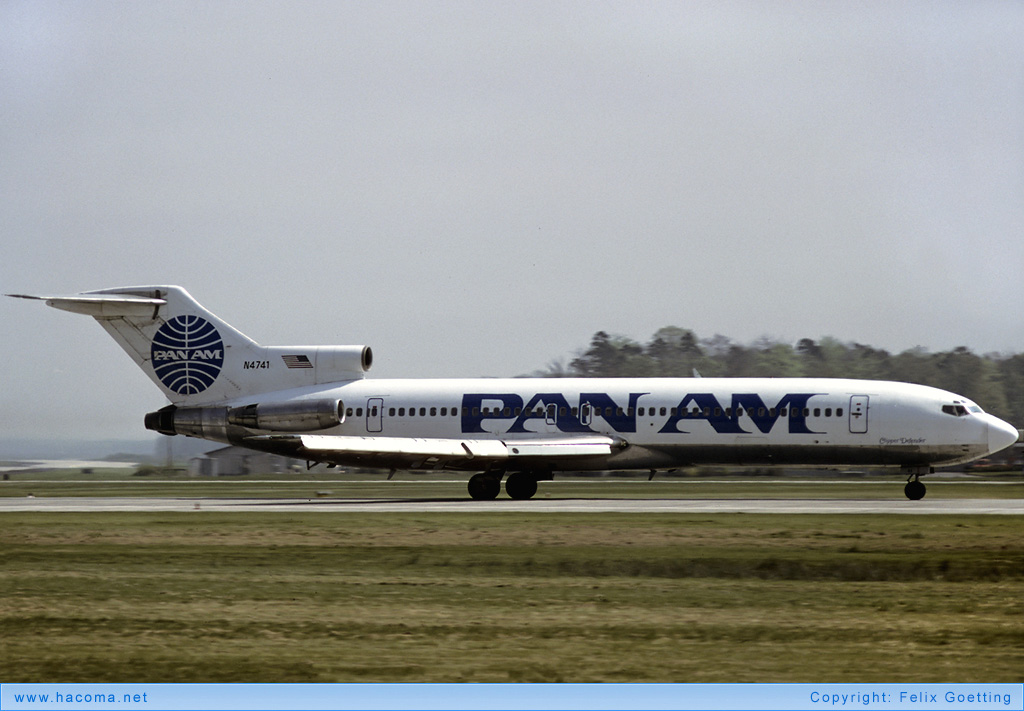 Photo of N4741 - Pan Am Clipper Defender - Frankfurt International Airport - May 1, 1988