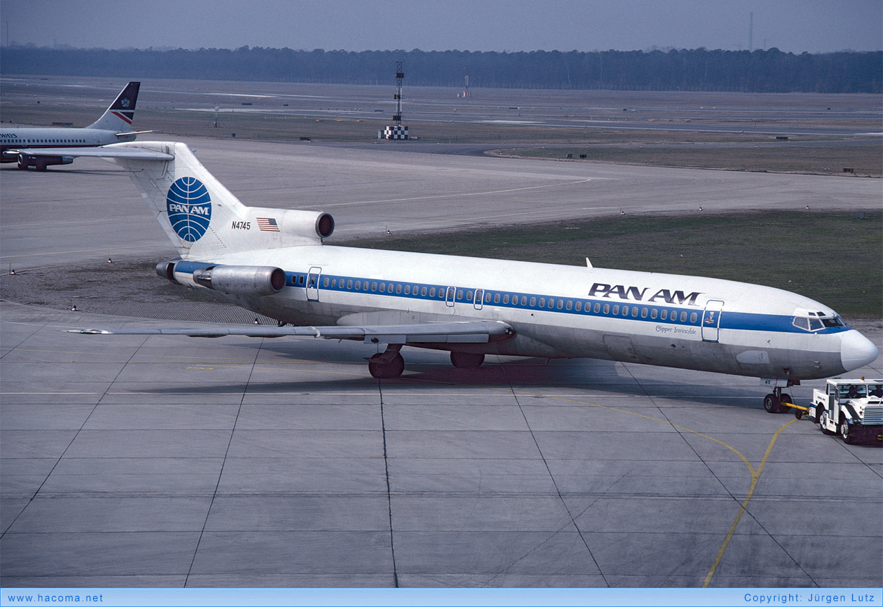 Photo of N4745 - Pan Am Clipper Invincible - Berlin-Tegel Airport - 1987