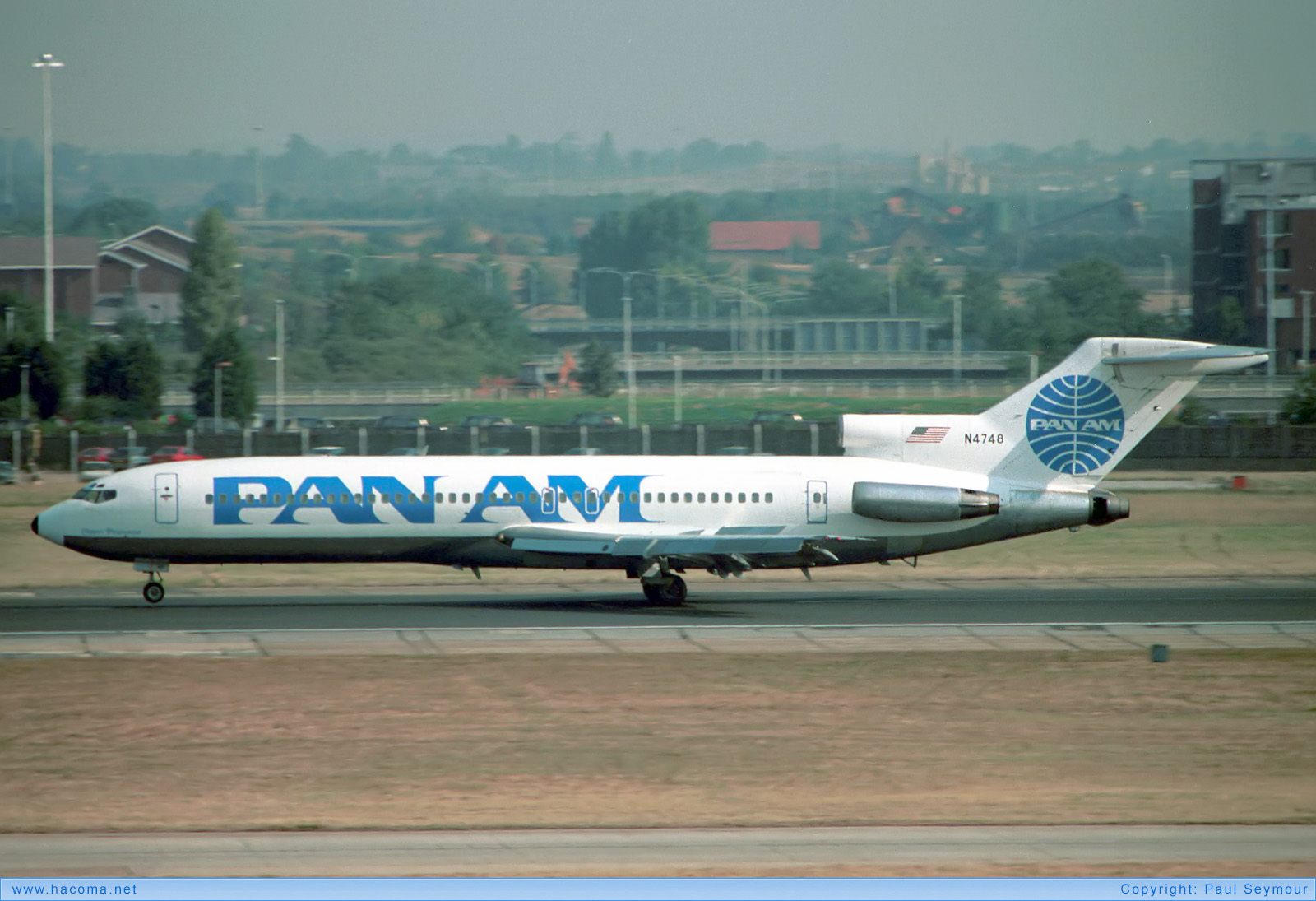 Foto von N4748 - Pan Am Clipper Progressive - London Heathrow Airport - 05.08.1989