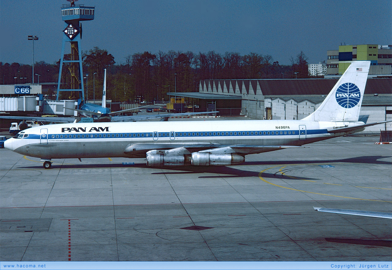 Foto von N496PA - Pan Am Clipper Northern Eagle - Flughafen Frankfurt am Main - 1976