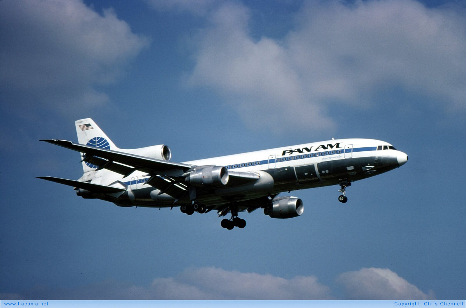 Foto von N504PA - Pan Am Clipper National Eagle - London Heathrow Airport - 18.04.1981