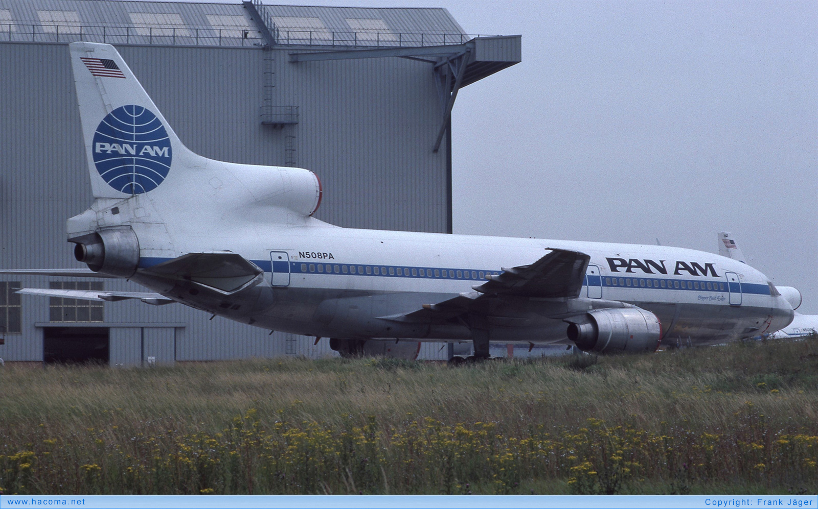 Foto von N508PA - Pan Am Clipper Bald Eagle - Cambridge Airport - 26.07.1985