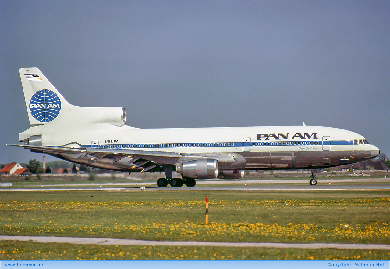Photo of N511PA - Pan Am Clipper Black Hawk - Munich-Riem Airport - Apr 26, 1981