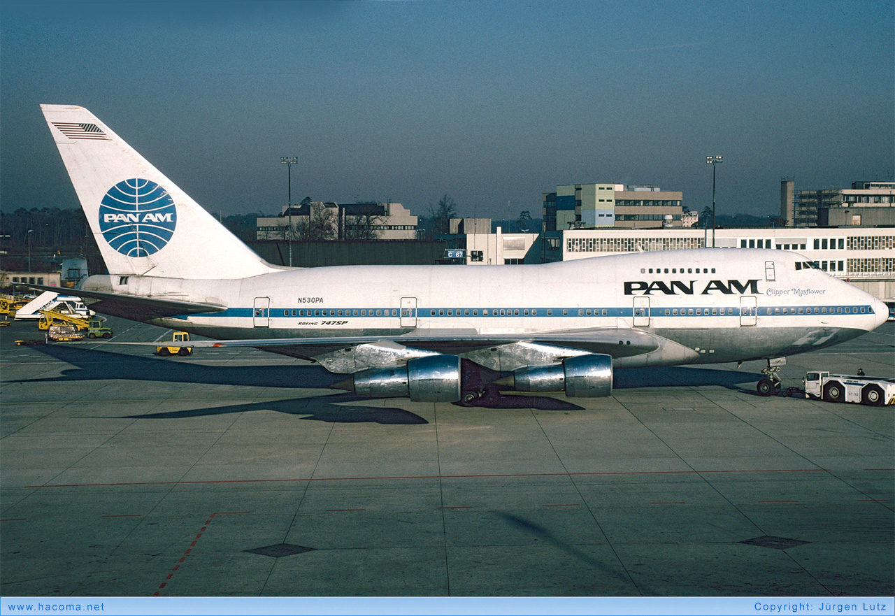 Photo of N530PA - Pan Am Clipper Mayflower - Frankfurt International Airport - 1982