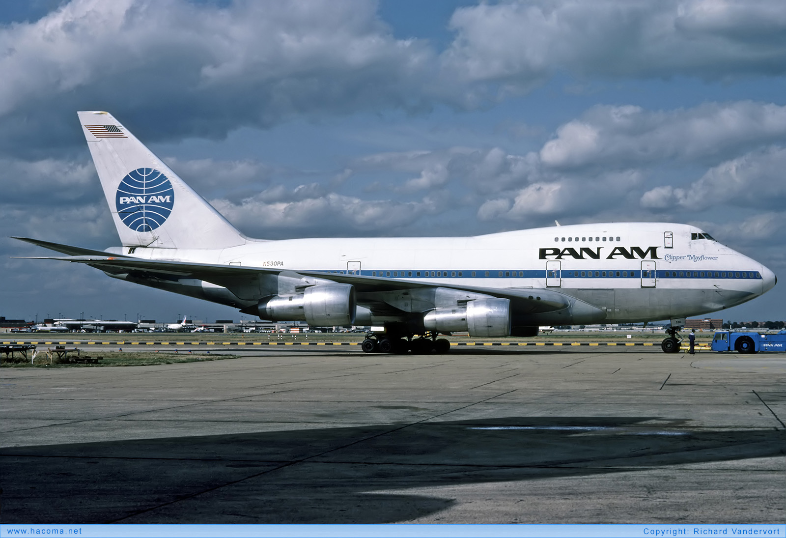 Foto von N530PA - Pan Am Clipper Mayflower - London Heathrow Airport - 09.1983