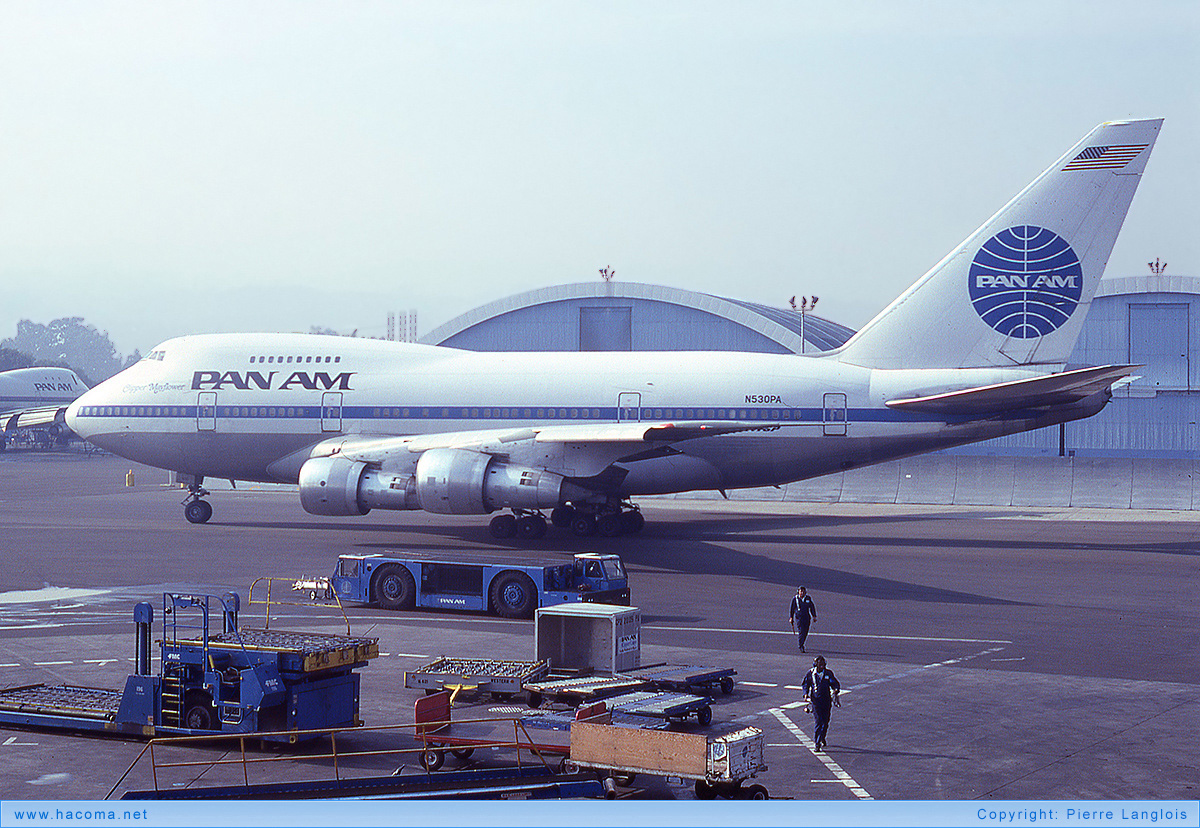 Foto von N530PA - Pan Am Clipper Mayflower - San Francisco International Airport - 12.11.1979