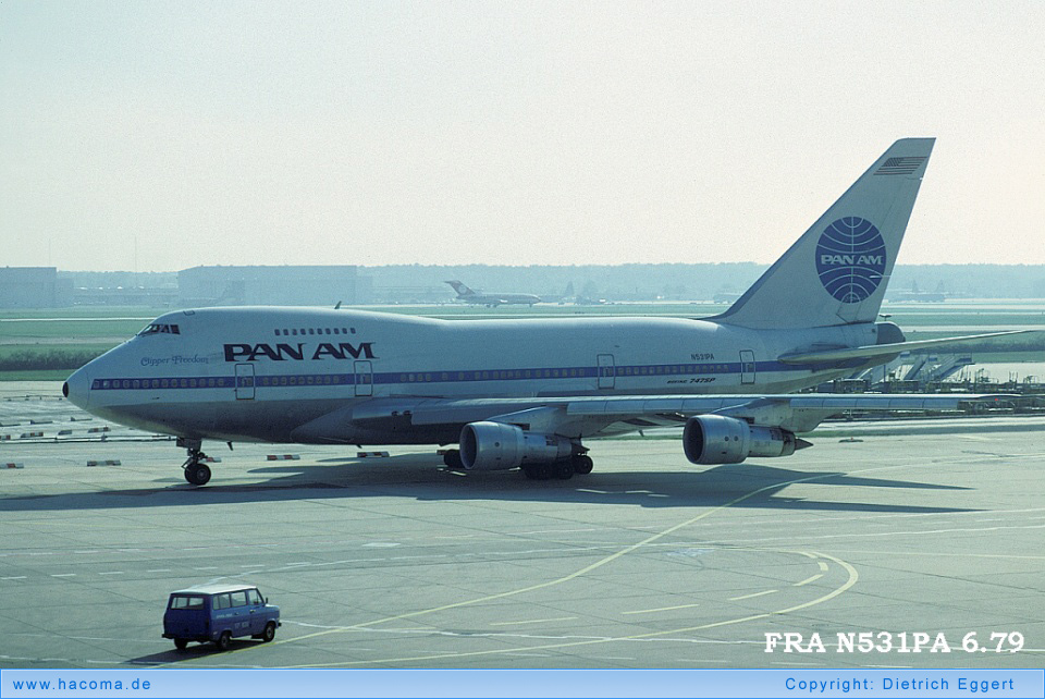 Foto von N531PA - Pan Am Clipper Liberty Bell / Freedom - Flughafen Frankfurt am Main - 06.1979