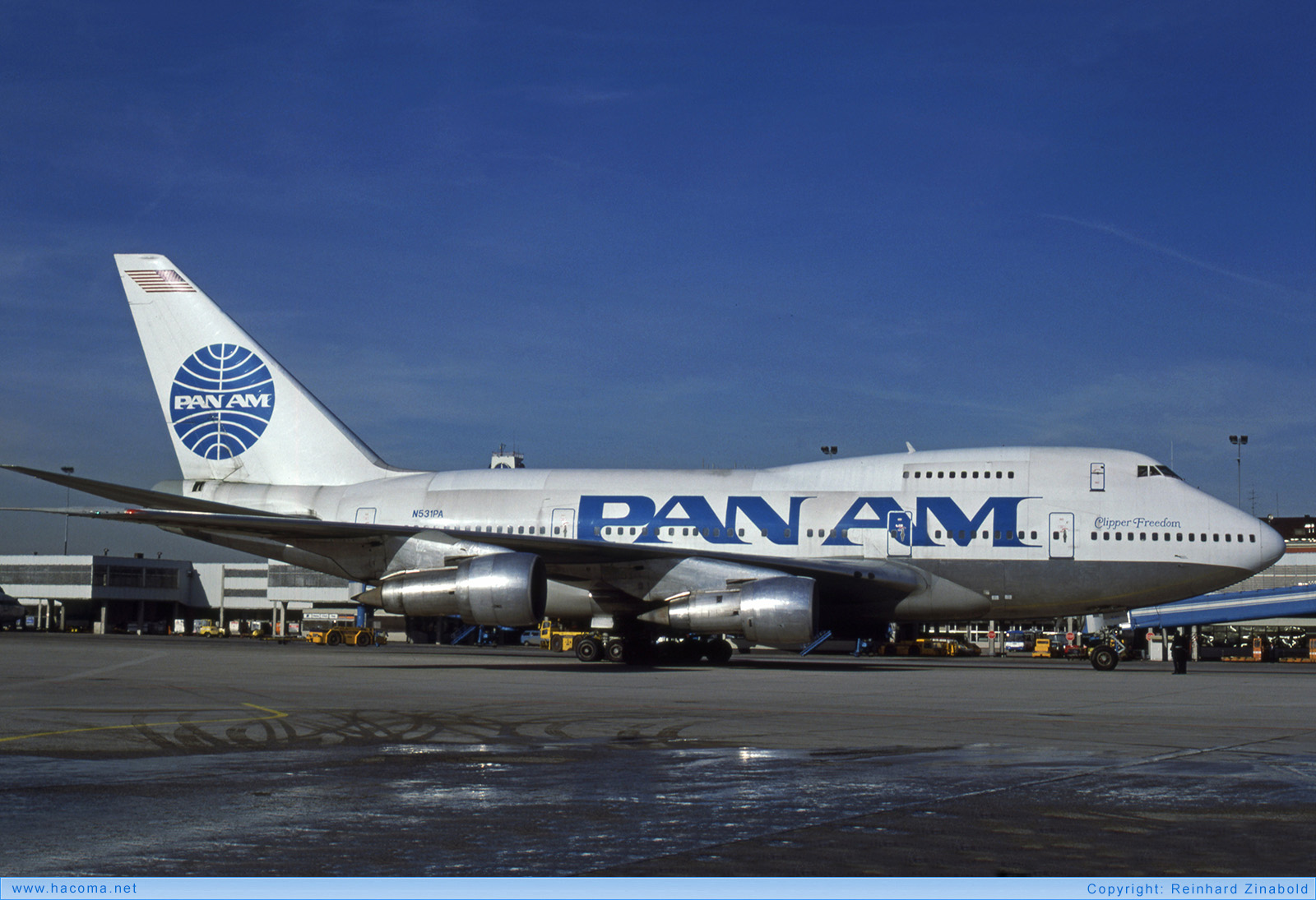 Foto von N531PA - Pan Am Clipper Liberty Bell / Freedom - Flughafen München-Riem - 01.1986