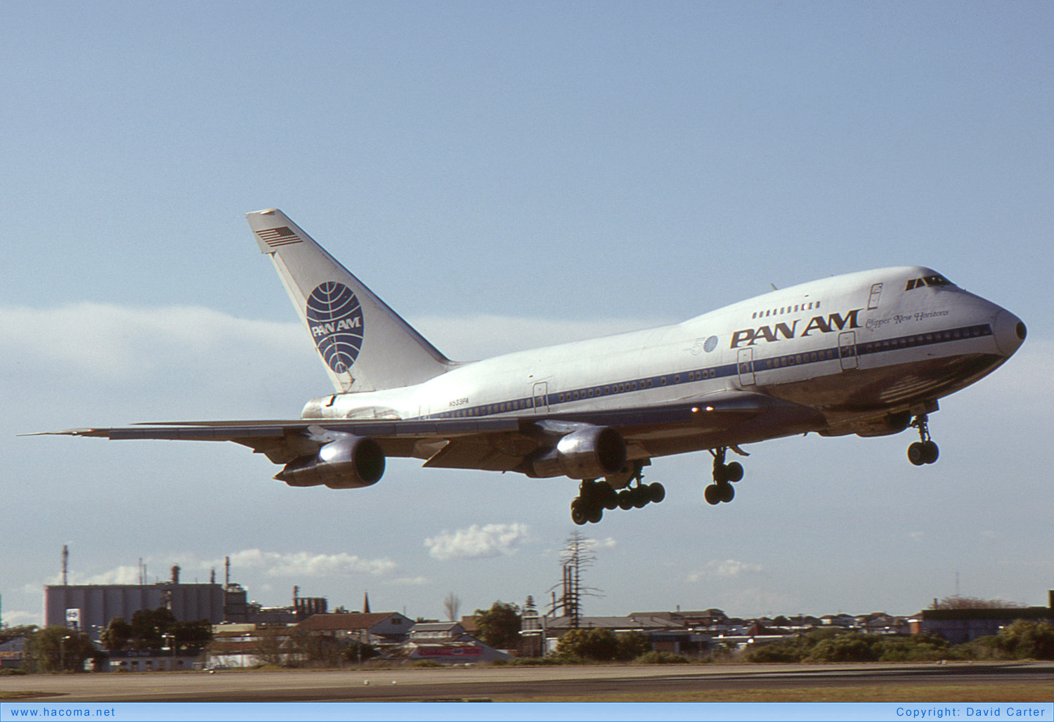 Foto von N533PA - Pan Am Clipper Freedom / Liberty Bell / New Horizons / Young America / San Francisco - Kingsford Smith International Airport - 09.1984