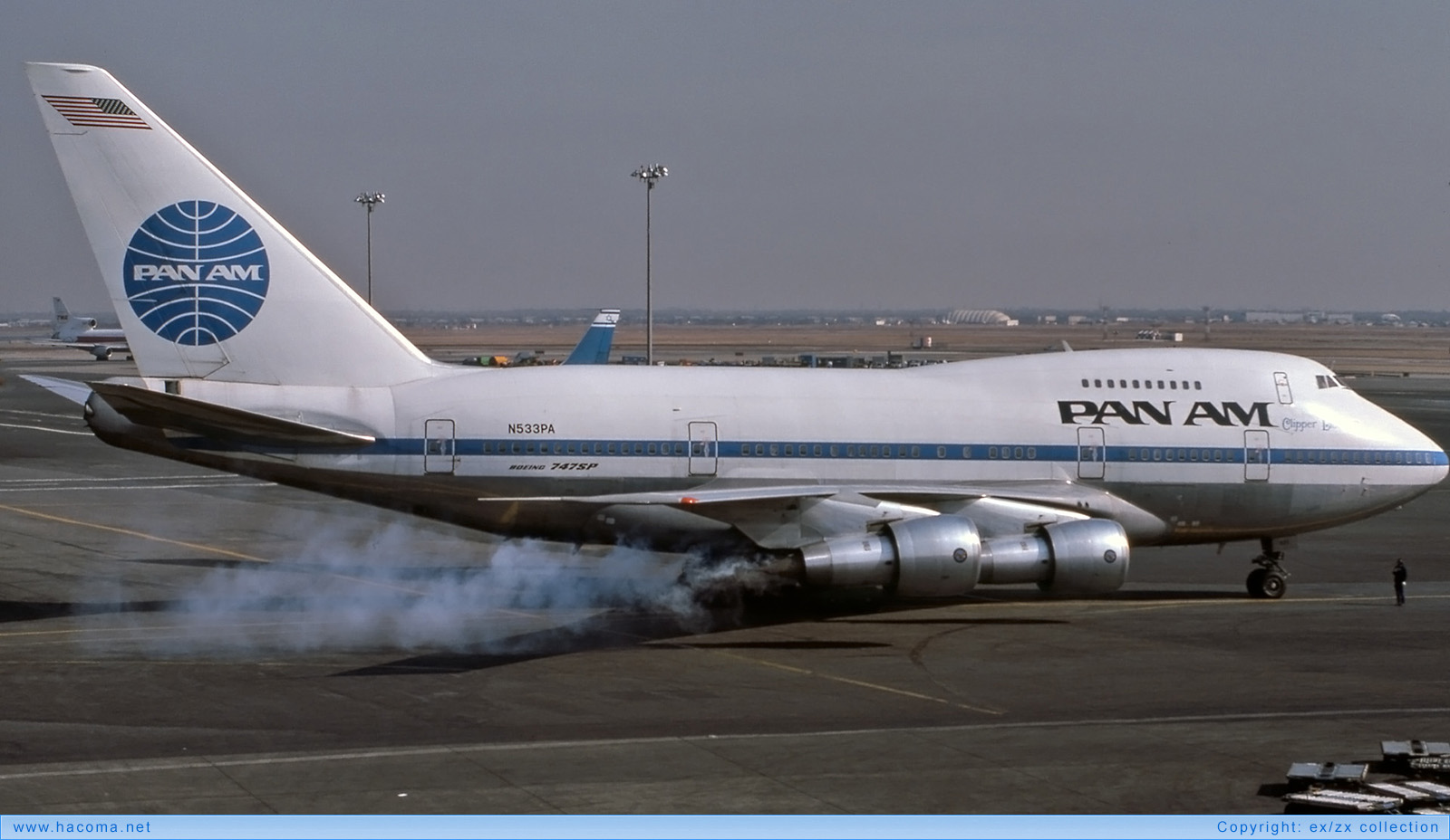 Photo of N533PA - Pan Am Clipper Freedom / Liberty Bell / New Horizons / Young America / San Francisco - John F. Kennedy International Airport