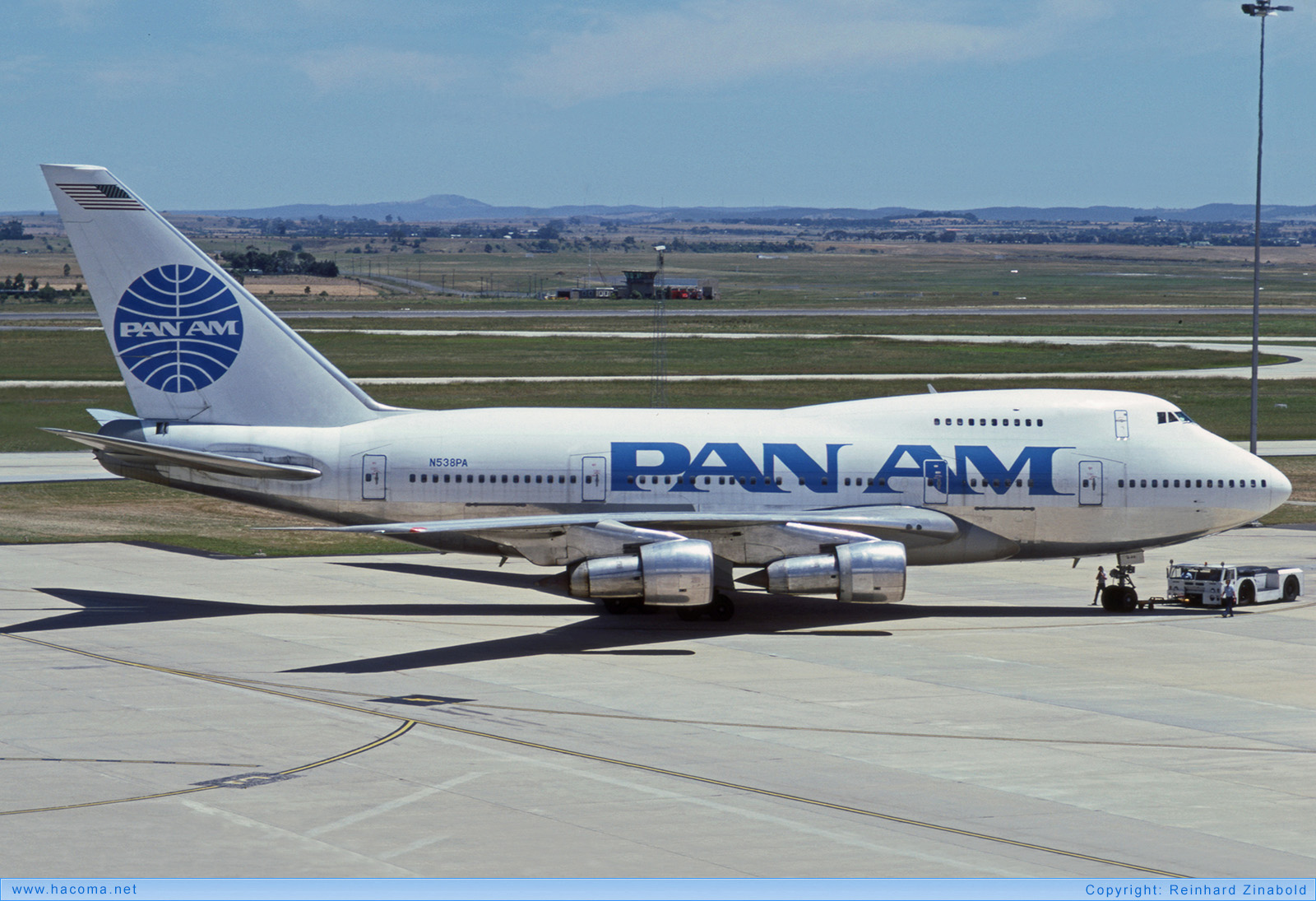 Photo of N538PA - Pan Am Clipper Fleetwing / Plymouth Rock / Princess Grace - Melbourne Airport