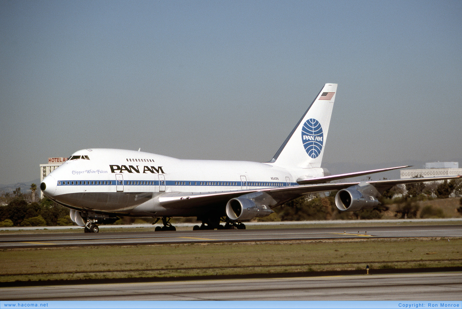 Foto von N540PA - Pan Am Clipper White Falcon / Flying Arrow / Star of the Union / China Clipper - Los Angeles International Airport - 03.1980