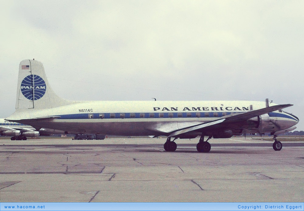 Photo of N6114C - Pan Am Clipper Northern Light / Southern Cross / Bonn - Dusseldorf Airport - 1963