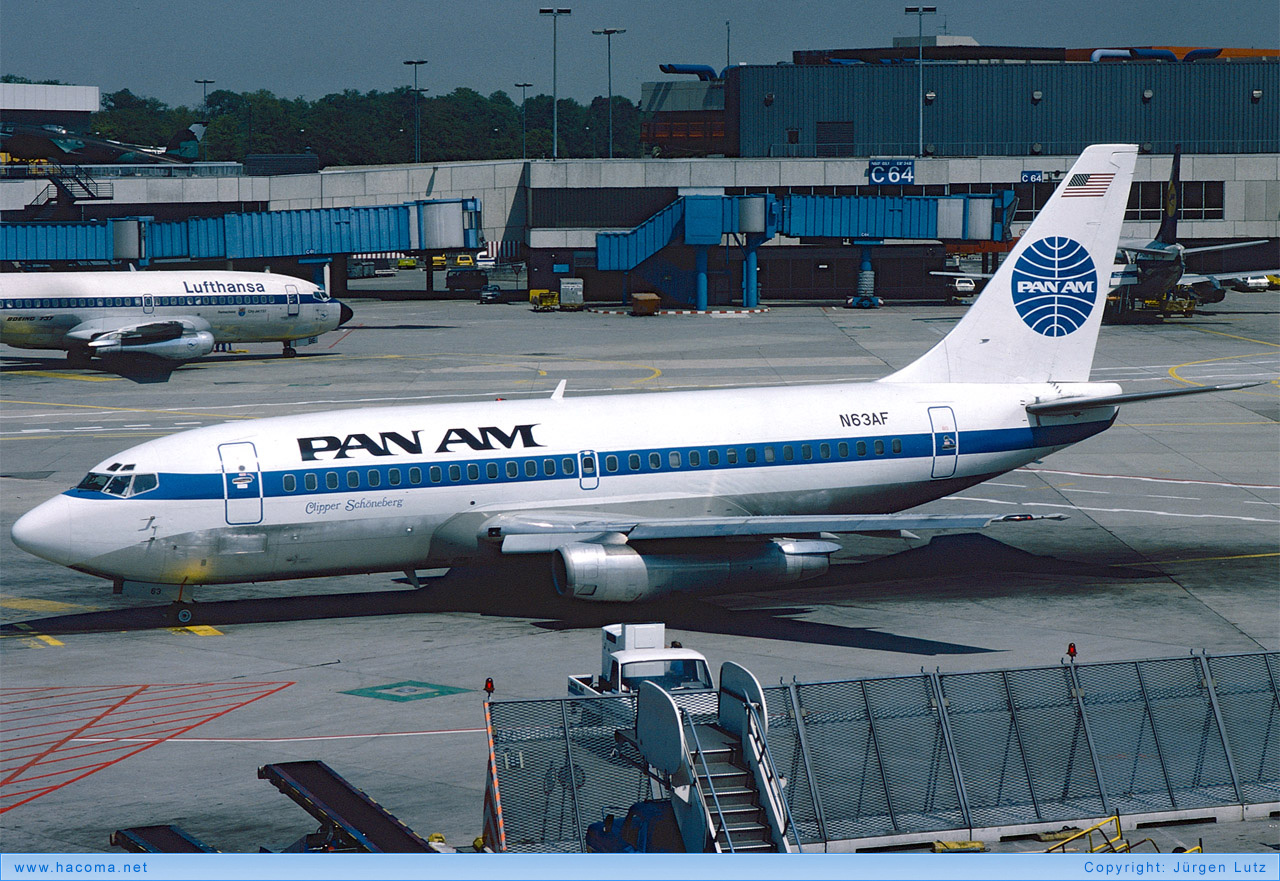Foto von N63AF - Pan Am Clipper Schoeneberg / Poland / Hornet - Flughafen Frankfurt am Main - 1982
