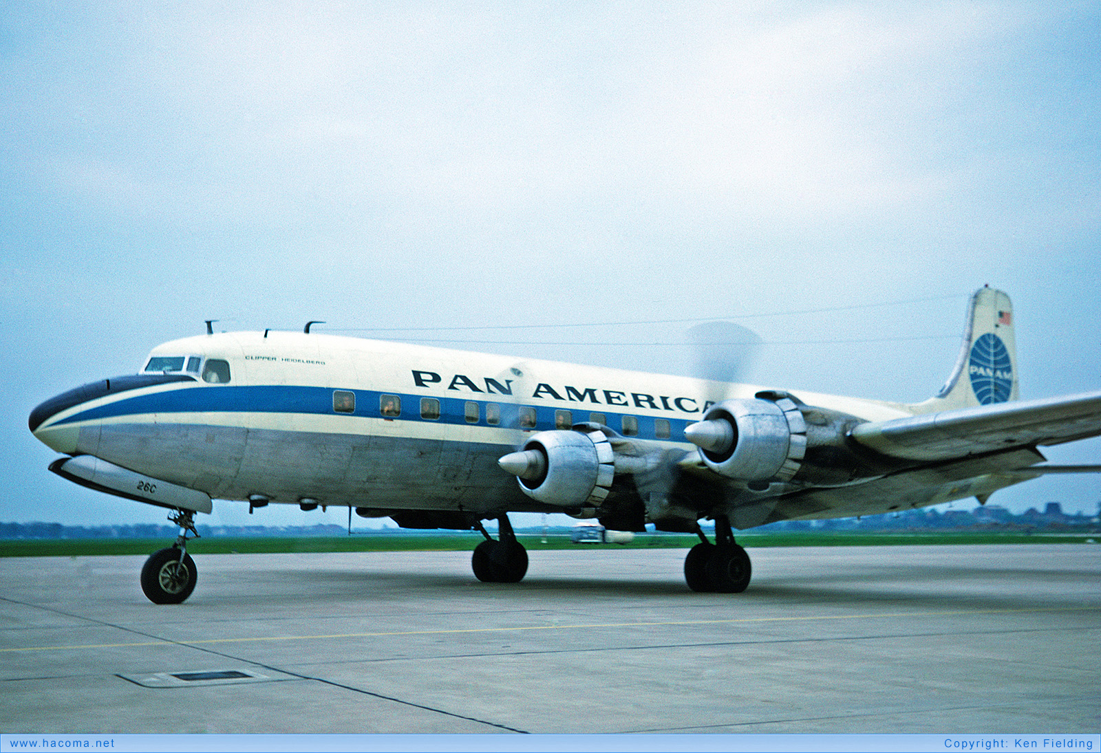 Photo of N6526C - Pan Am Clipper Evening Star / Great Lakes / Mount Vernon / Heidelberg - Hanover Airport - May 2, 1964