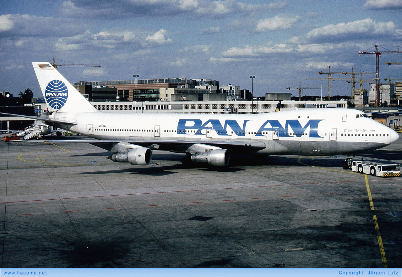 Foto von N655PA - Pan Am Clipper Wild Fire / Sea Serpent - Flughafen Frankfurt am Main - 1990