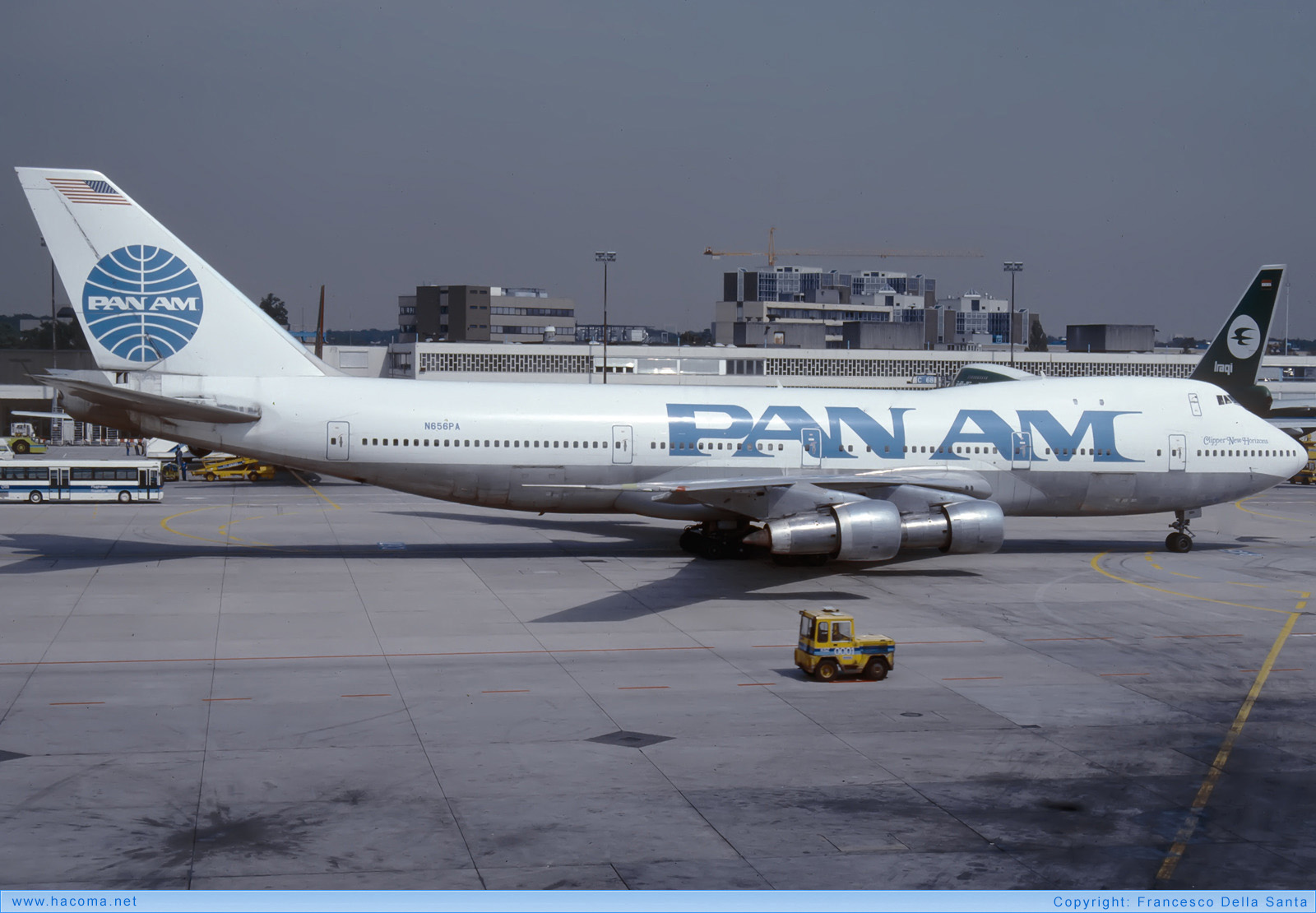 Photo of N656PA - Pan Am Clipper Live Yankee / Empress of the Seas / New Horizons - Frankfurt International Airport - Aug 7, 1989