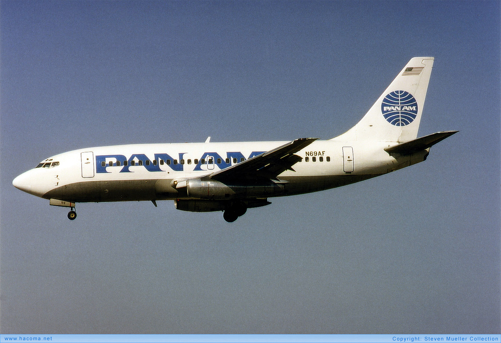 Photo of N69AF - Pan Am Clipper Charlottenburg / Nightingale - Miami International Airport - 1988
