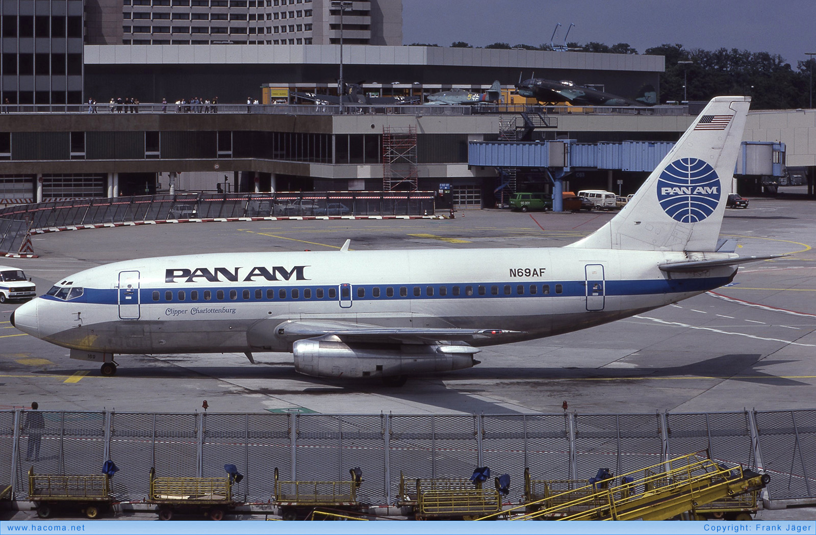 Photo of N69AF - Pan Am Clipper Charlottenburg / Nightingale - Frankfurt International Airport - Jun 24, 1984