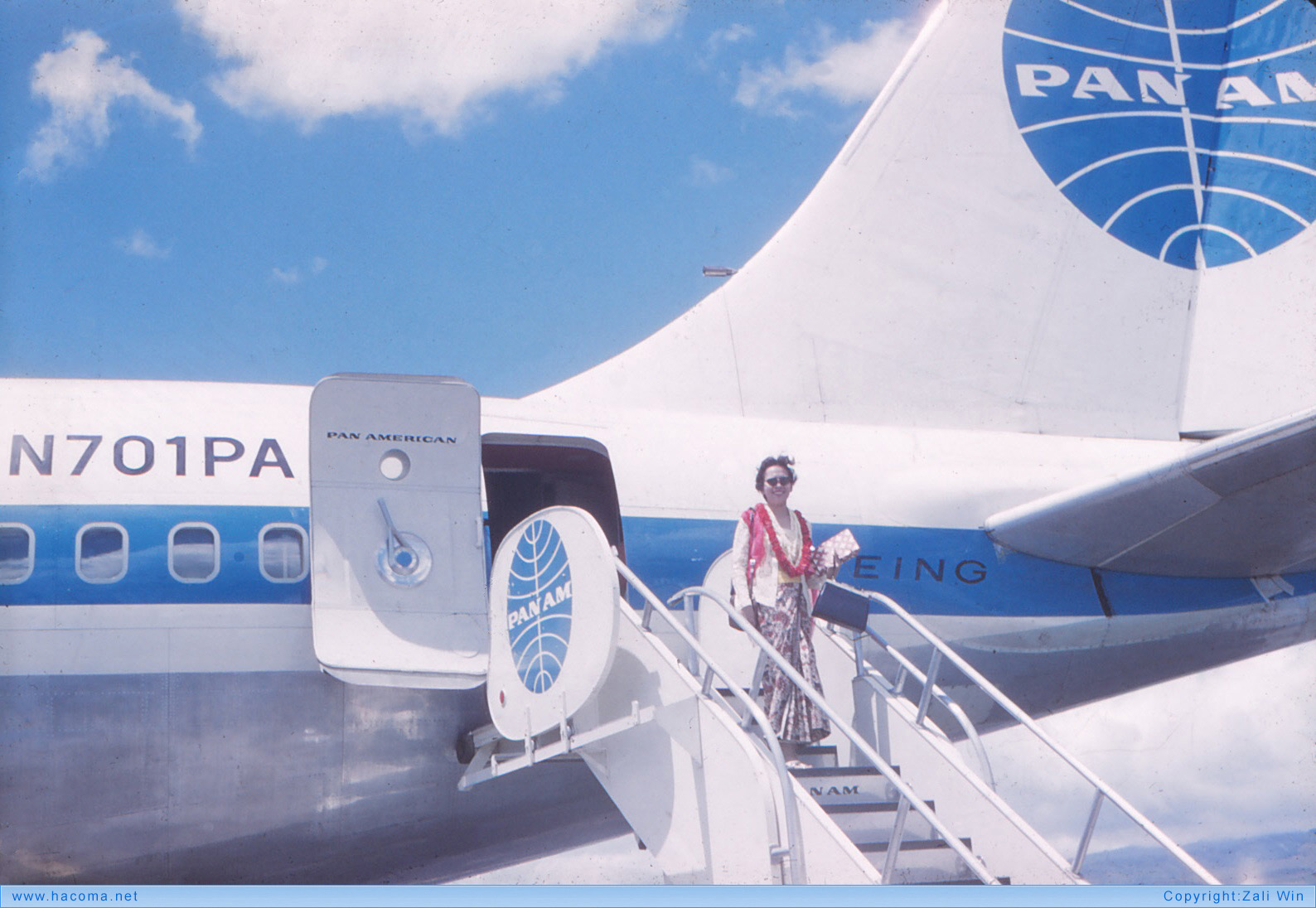 Photo of N701PA - Pan Am Clipper Donald McKay / Charger - Honolulu International Airport - 1961