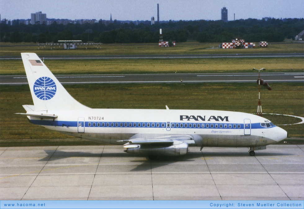 Photo of N70724 - Pan Am Clipper Spreeathen / Georgia - Berlin-Tegel Airport