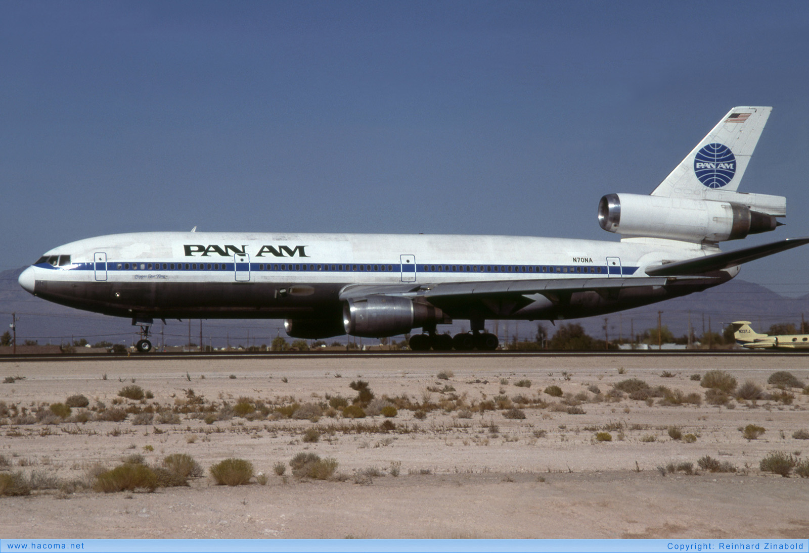 Photo of N70NA - Pan Am Clipper Star King - McCarran International Airport - 1980