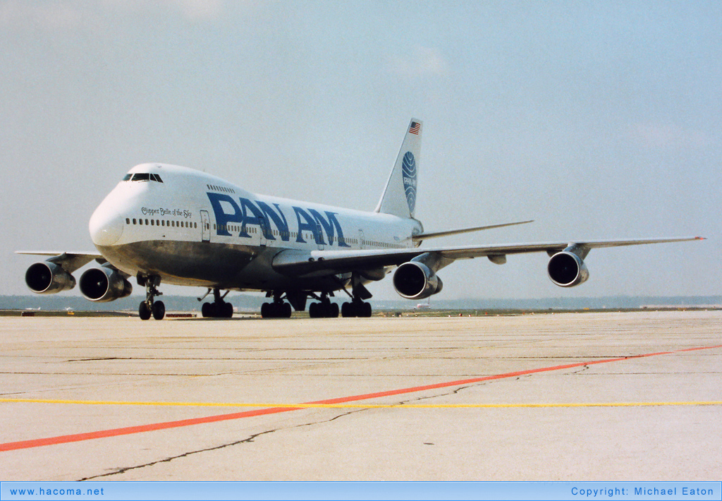 Foto von N727PA - Pan Am Clipper Belle of the Sky - Flughafen Frankfurt am Main - 30.04.1991