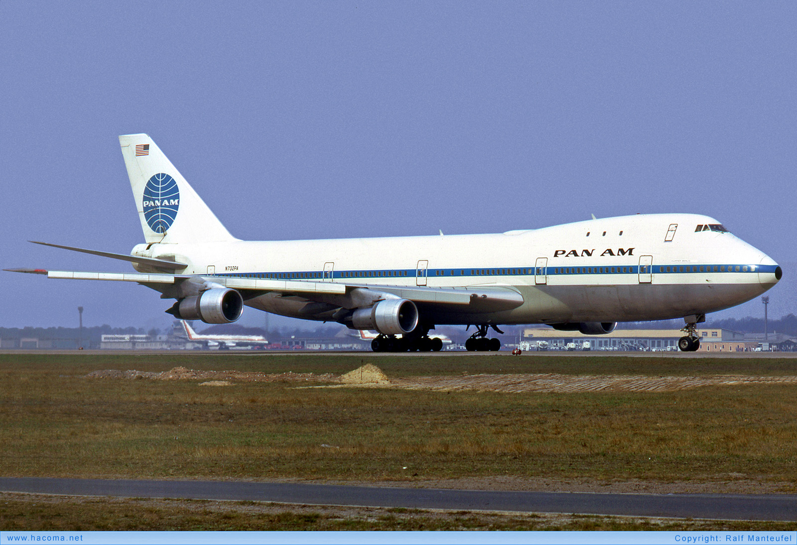 Foto von N732PA - Pan Am Clipper Storm King / Ocean Telegraph  - Flughafen Berlin-Tegel - 26.03.1972
