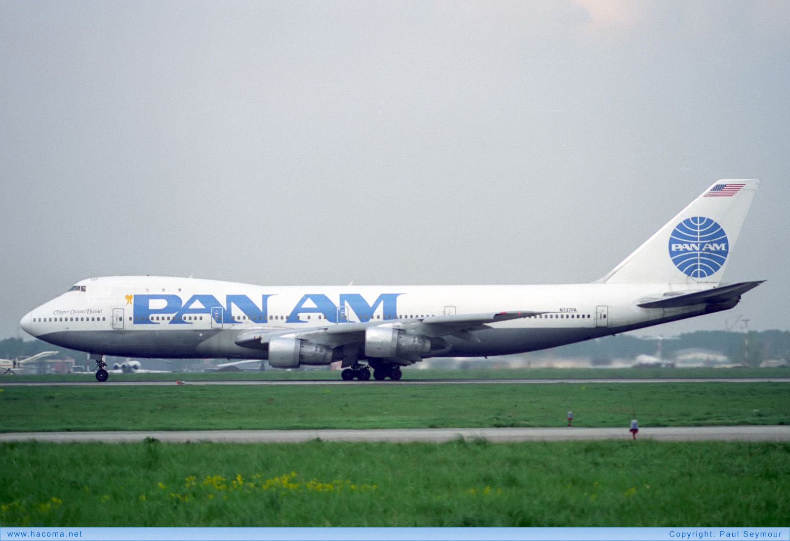 Photo of N737PA - Pan Am Clipper Red Jacket / Ocean Herald - Sheremetyevo International Airport - May 18, 1991