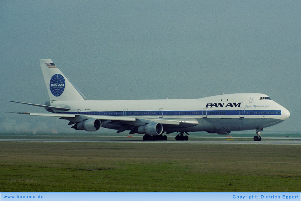 Foto von N739PA - Pan Am Clipper Morning Light / Maid of the Seas - Flughafen Frankfurt am Main - 07.1983