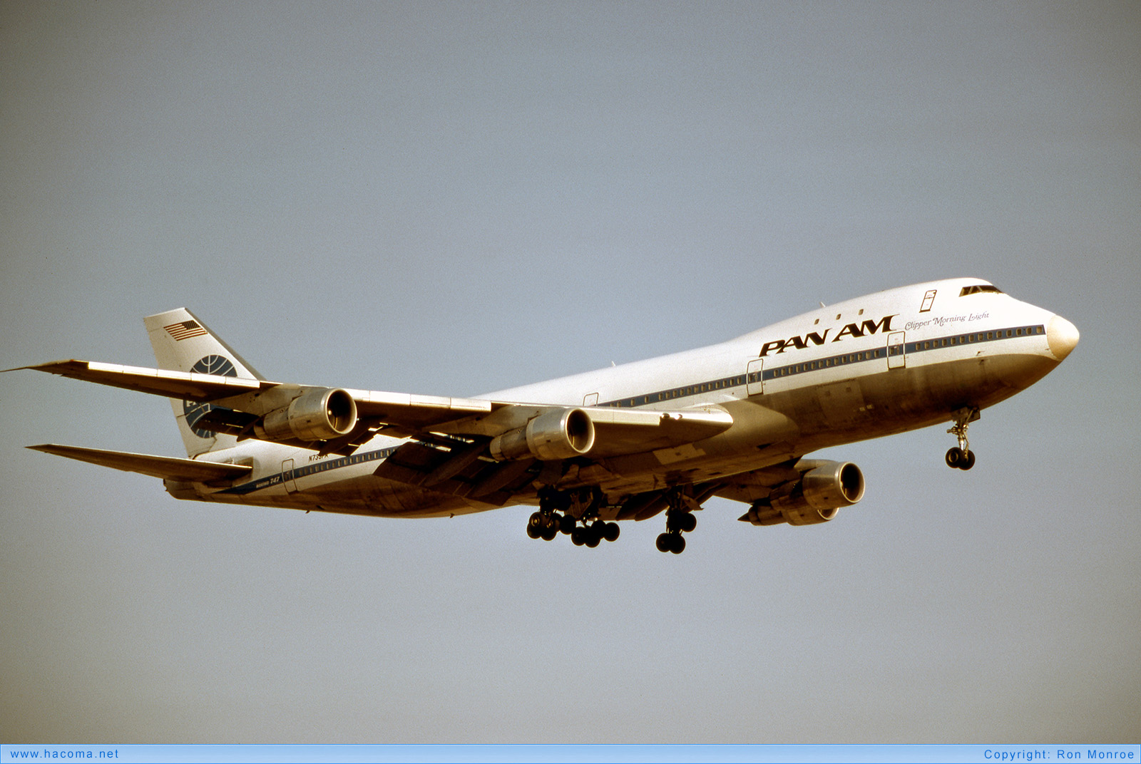 Foto von N739PA - Pan Am Clipper Morning Light / Maid of the Seas - Los Angeles International Airport - 03.1977