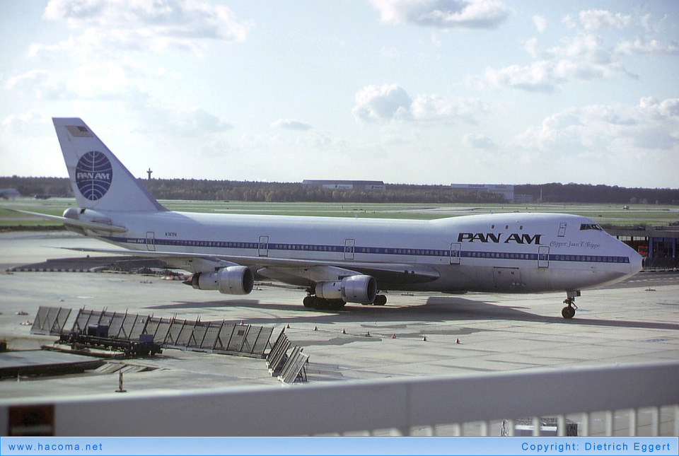 Foto von N747PA - Pan Am Clipper America / Sea Lark / Juan T. Trippe - Flughafen Frankfurt am Main - 11.1981